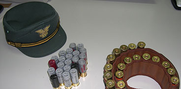 armi e munizioni sequestrati