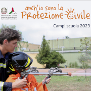 Anch'io sono la protezione civile - Logo Campi Scuola 2023