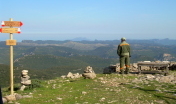 Foreste Aperte, vista da uno dei sentieri escursionistici  