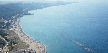 Marina di Sorso, veduta aerea da Sardegna Digital Library