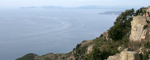 panorama su Capo Marrargiu nell' areale del Grifone, foto D.Secci