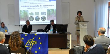Meeting di Arezzo progetto LIFE cedui