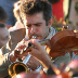 Paolo Fresu durante il concerto all'alba