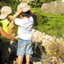 bambini nel "Giardino mediterraneo primi passi"