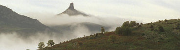 Parco del Gennargentu, sullo sfondo il monumento naturale di Pedra Liana