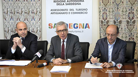 Pigliaru Morandi - Presentazione marchio ISOLA - nuovo sponsor Cagliari Calcio