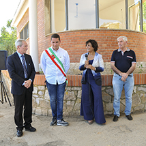 Piras a inaugurazione restauro pensilina miniera di S. Giovanni
