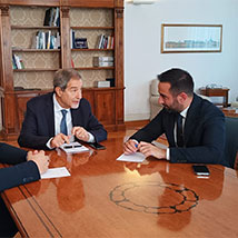 Assessore Porcu e Ministro Musumeci 