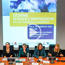 Assessore Lai Convegno Donne, Scienza e Innovazione