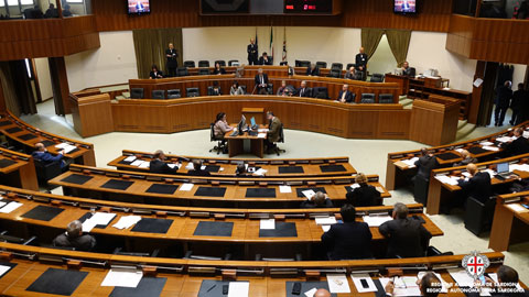 dichiarazioni presidente Pigliaru in Consiglio regionale, 12 dicembre