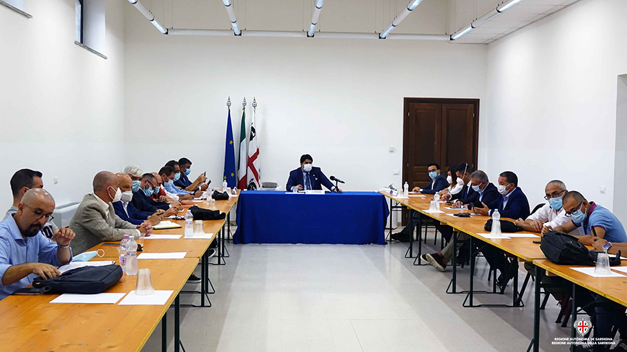 Presidente Solinas incontro con sindaci del Montiferru