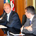 Presidente Cappellacci Assessore Liori conferenza stampa presentazione TFO con voucher
