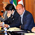 Presidente Cappellacci Assessore Solinas conferenza stampa sviluppi vicenda Tirrenia