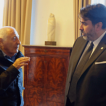 Presidente Solinas incontra Mogol