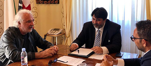 Presidente Solinas e assessore Fasolino incontrano Briatore