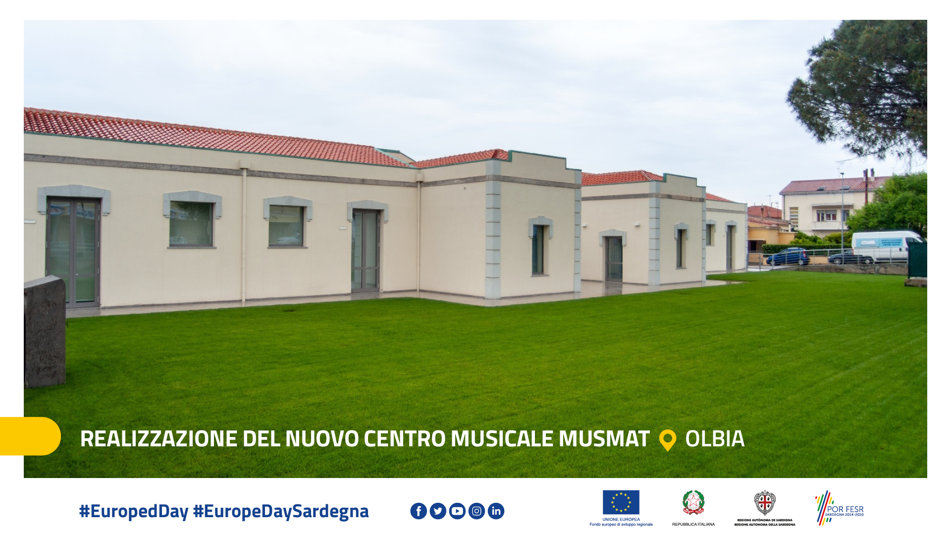 Realizzazione del nuovo centro musicale Musmat - Olbia