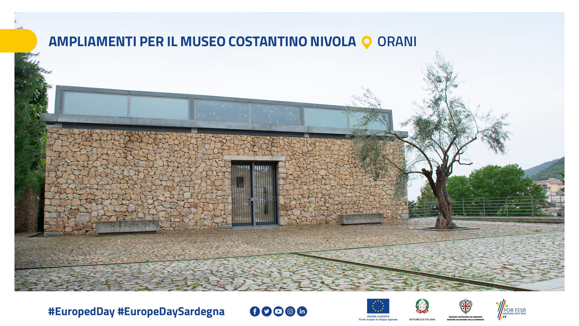 Ampliamenti per il Museo Costantinio Nivola – Orani