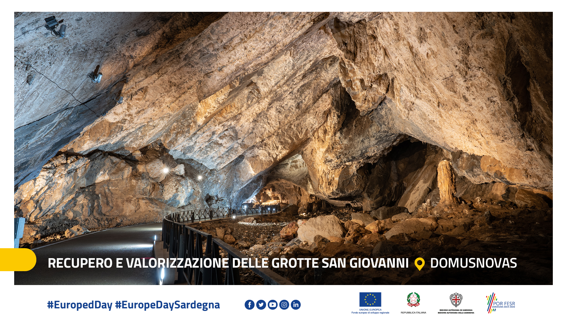 Recupero e valorizzazione delle grotte San Giovanni - Domusnovas