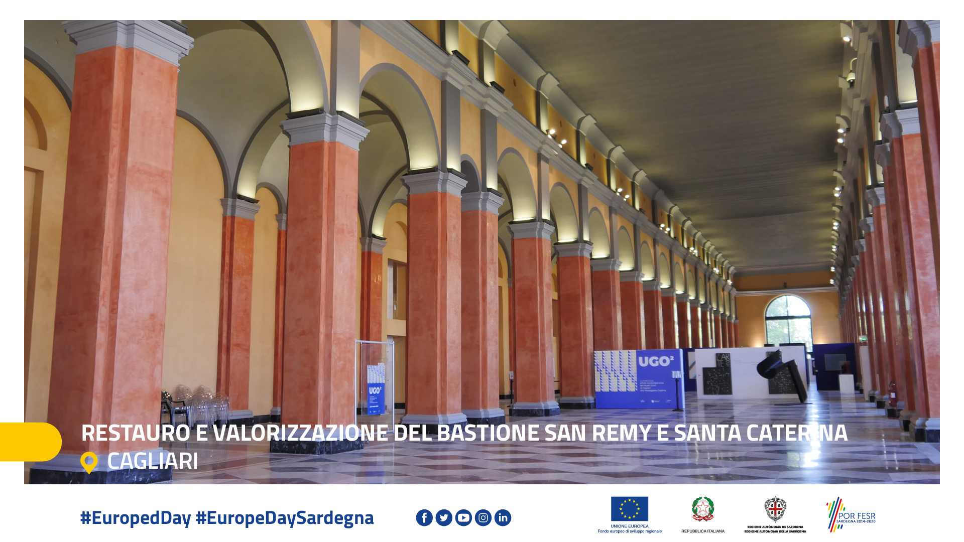 Restauro e valorizzazione del Bastione San Remy e Santa Caterina - Cagliari