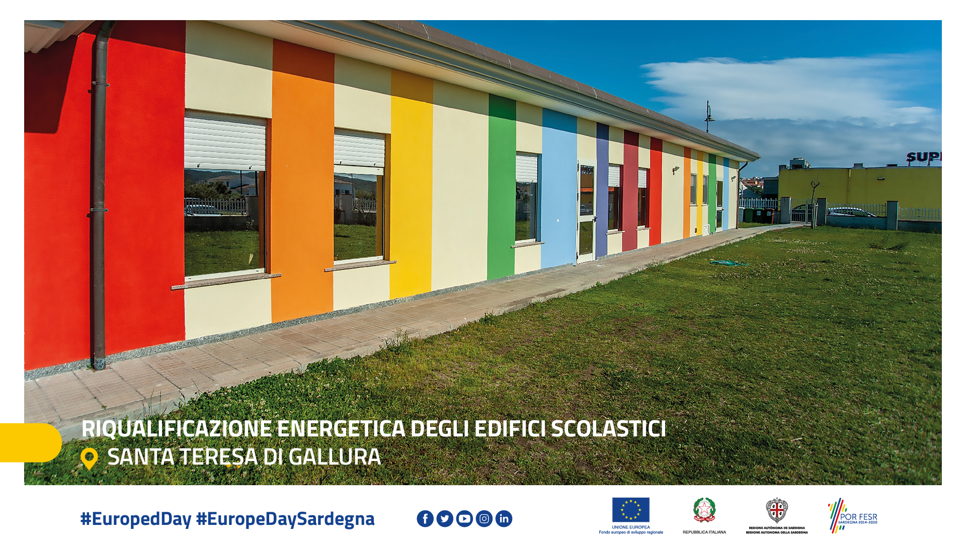 Riqualificazione energetica degli edifici scolastici - Santa Teresa di Gallura